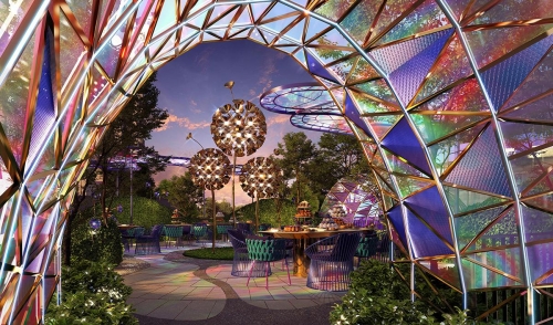 Kaleidoscope Courtyard (BBQ Area)